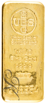 Afbeelding van 1 kilo baar goud
