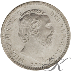 Picture of 10 cent 1874 klaverbladvormig zwaard