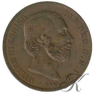 Picture of Gulden bezoekerspenning in brons (R)