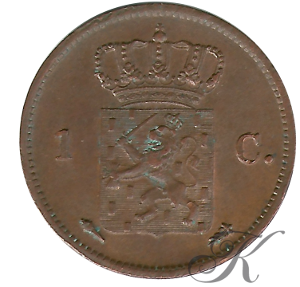 Picture of 1 cent 1818 Utrecht