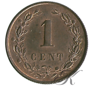 Picture of 1 cent 1877 nieuwe type