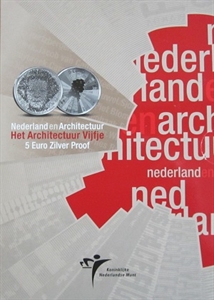 Picture of 5 euro zilver proof 2008 Architectuur