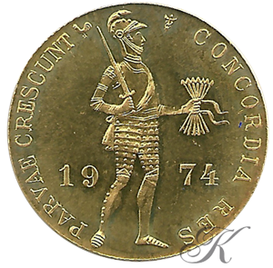 Picture of Gouden Dukaat 1974 Medailleslag 