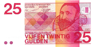 Picture of 25 gulden 1971: nr. 84