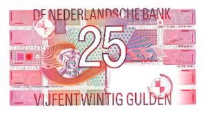 Picture of 25 gulden 1989: nr. 85