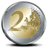 Picture of 2 Euro Nederland 2013 "Troonswisseling" Proof