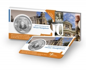 Picture of Coincard 5 Euro 2011 "100 jaar muntgebouw" met boekje