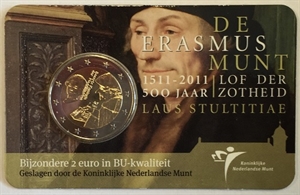 Picture of Coincard 2 Euro Nederland 2011 ERASMUS