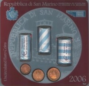 Picture of Set San Marino 2006 met 3 rolletjes