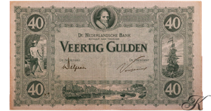 Picture of 40 gulden 1923: nr. 93