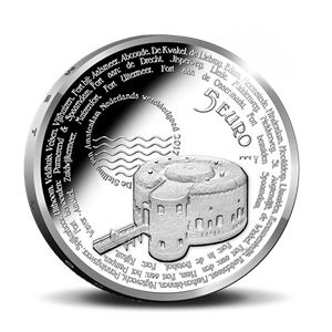 Picture of 5 euro zilver proof 2017 Stelling van Amsterdam