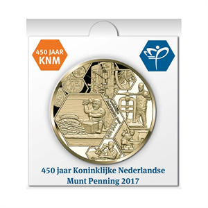 Picture of 450 jaar Koninklijke Nederlandse Munt Penning 2017