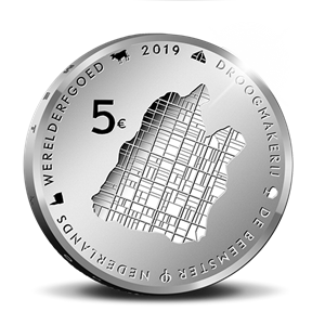 Picture of 5 euro zilver proof 2019 Beemster