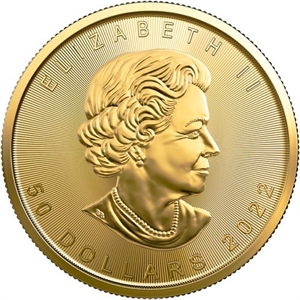 Picture of Maple Leaf goud 2022 Canada