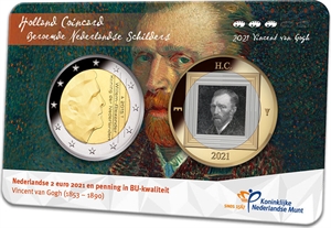 Picture of Holland coincard 2021 Vincent van Gogh - coincard