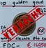 Picture of Gouden Tientje 1842 (RR) FDC-