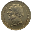 Picture of Dubbele Negotiepenning of 20 gulden goud 1850 (RRR)