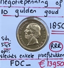 Picture of Gouden Tientje 1850 (RRR)