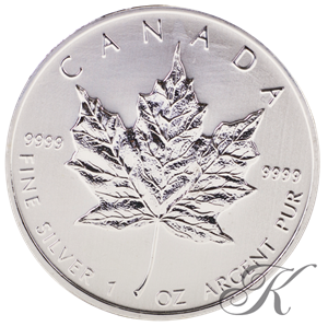 Picture of Zilveren Maple Leaf (minimale afname 150 stuks)