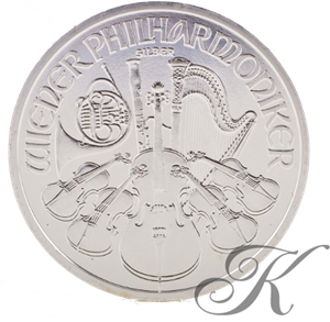 Picture of Zilveren Wiener Philharmoniker (afname vanaf 50 stuks)