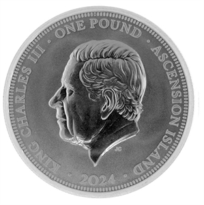 Picture of Zilveren Ascension Island Jody Clark Lunar Dragon (afname per 150 stuks)