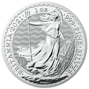 Picture of Zilveren Britannia (afname per 75 stuks)